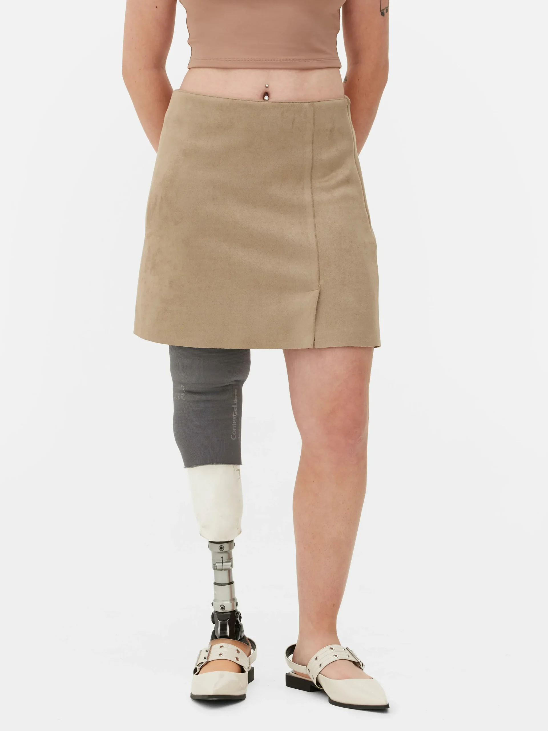 Femme Primark Jupes|Mini-jupe En Suédine