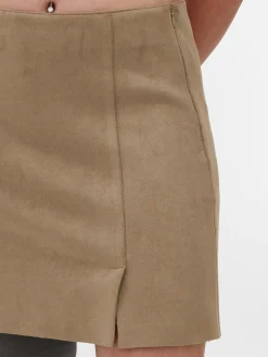 Femme Primark Jupes|Mini-jupe En Suédine