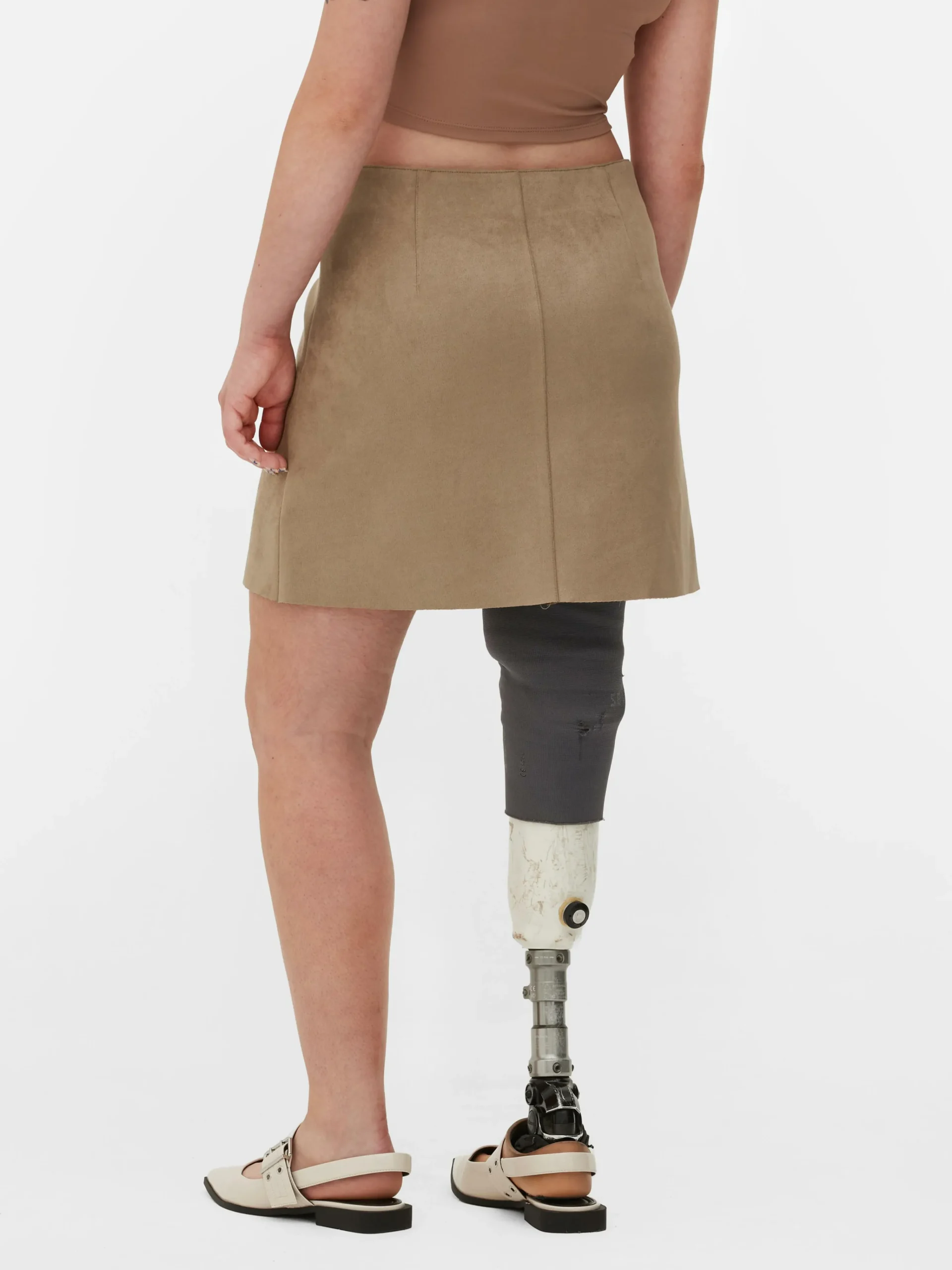 Femme Primark Jupes|Mini-jupe En Suédine