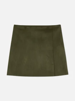Femme Primark Jupes|Mini-jupe En Suédine