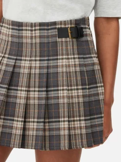 Femme Primark Jupes|Mini-jupe Plissée à Ceinture