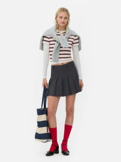 Femme Primark Jupes|Mini-jupe Plissée Rita Ora