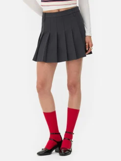 Femme Primark Jupes|Mini-jupe Plissée Rita Ora