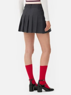 Femme Primark Jupes|Mini-jupe Plissée Rita Ora