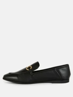 Femme Primark Ballerines|Mocassins En Simili Cuir Avec Boucle