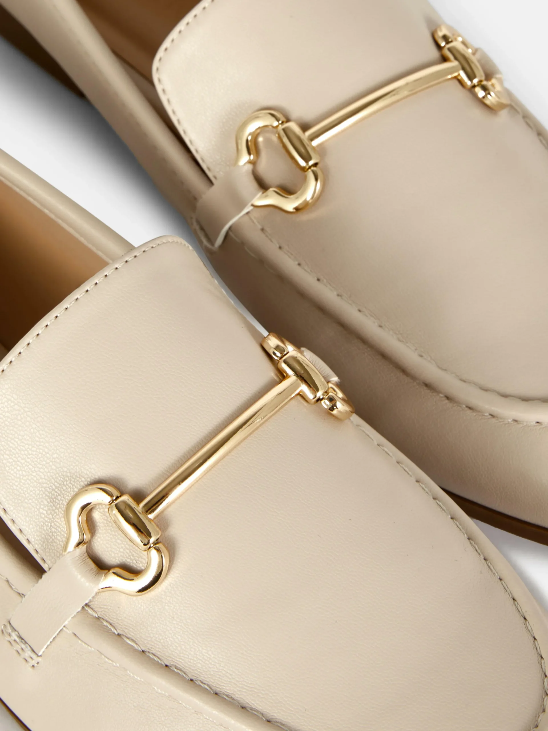 Femme Primark Ballerines|Mocassins En Simili Cuir Avec Boucle