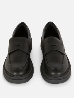 Femme Primark Ballerines|Mocassins En Simili Cuir à Semelle épaisse
