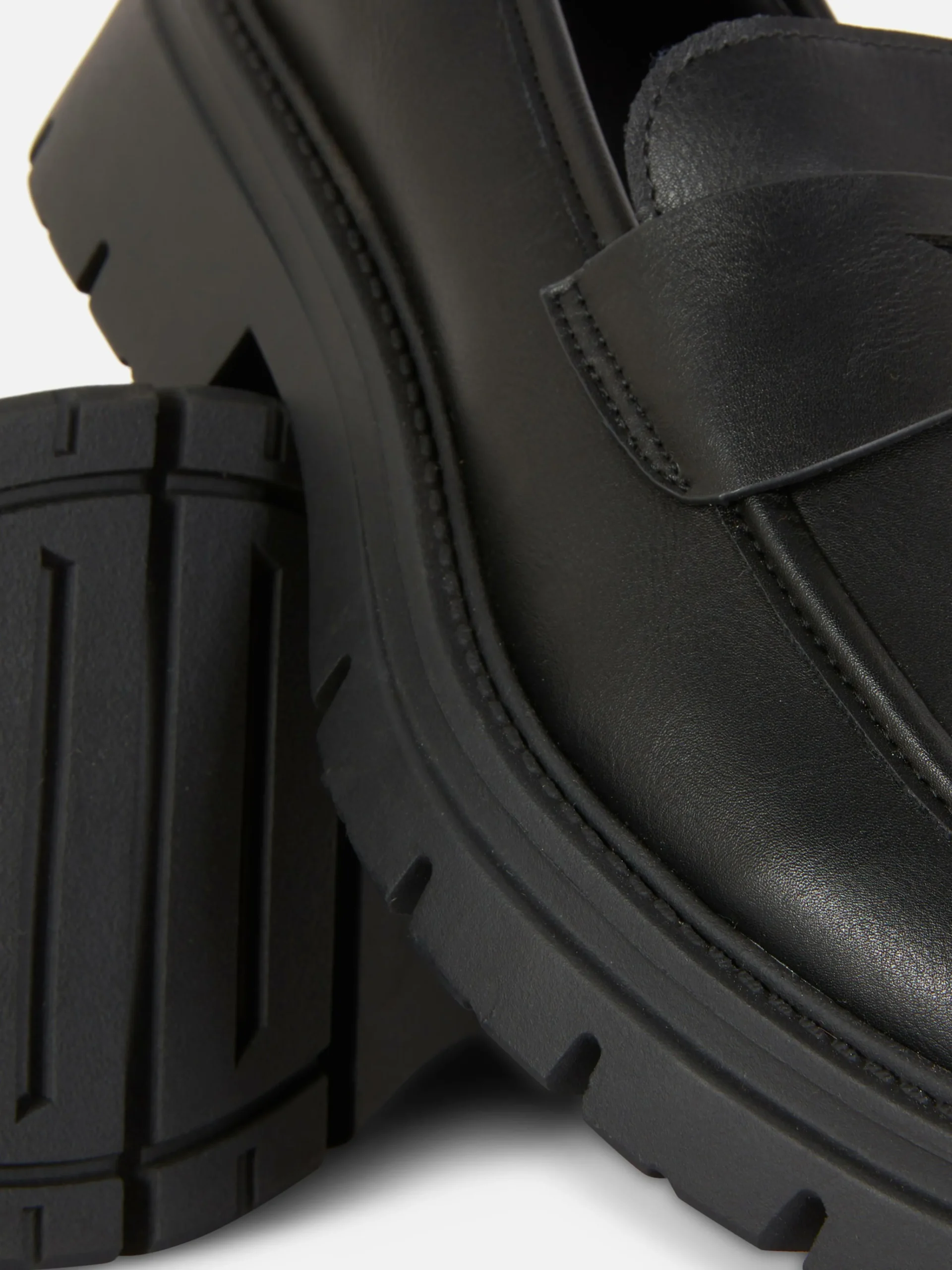 Femme Primark Ballerines|Mocassins En Simili Cuir à Semelle épaisse