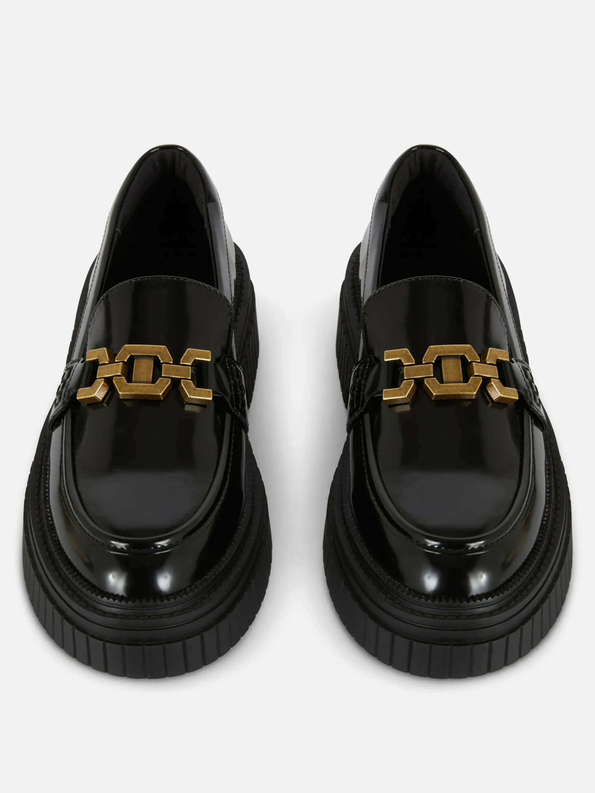 Femme Primark Ballerines|Mocassins épais Avec Chaîne