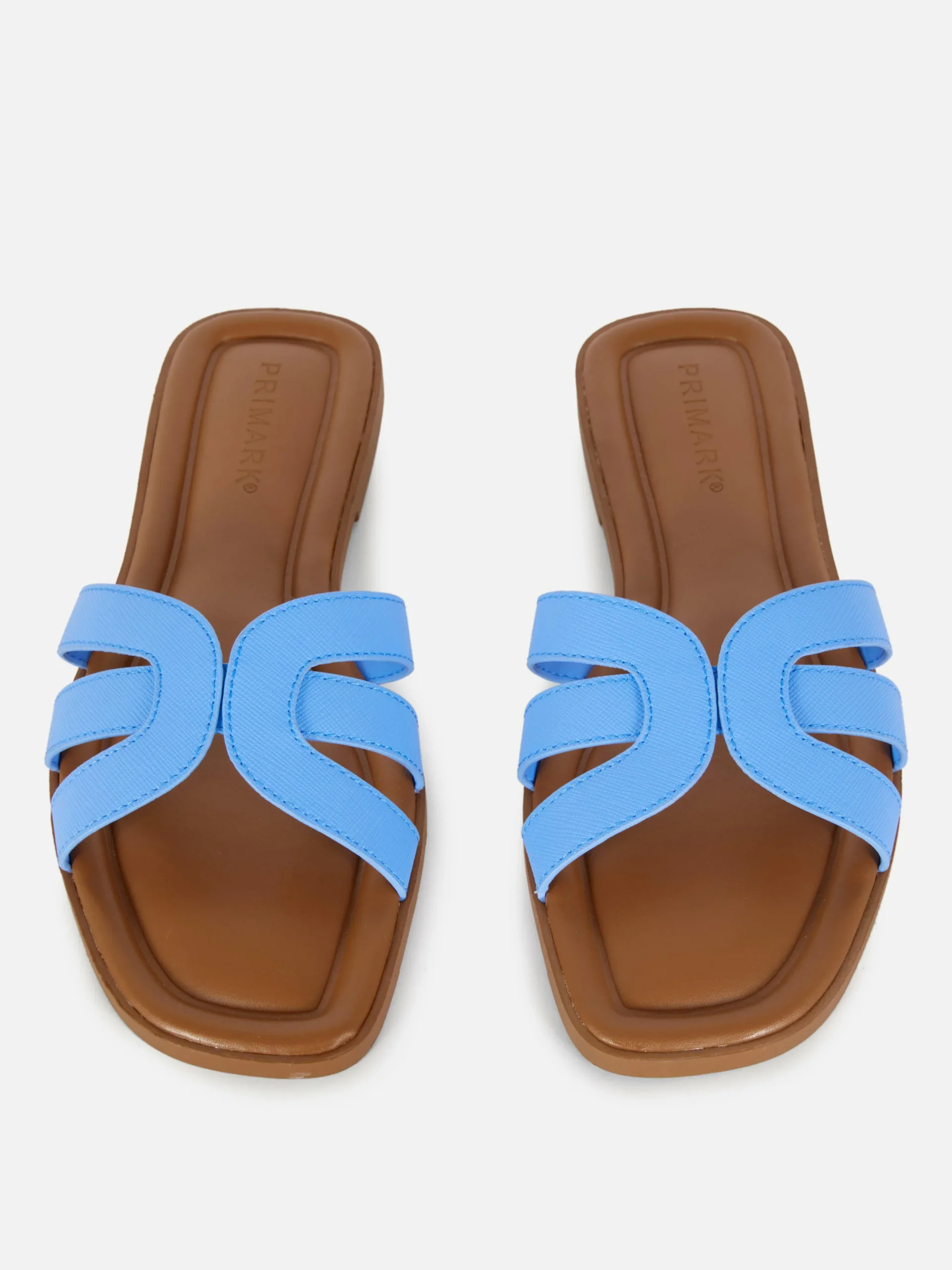 Femme Primark Sandales|Mules à Lanières En Simili Cuir