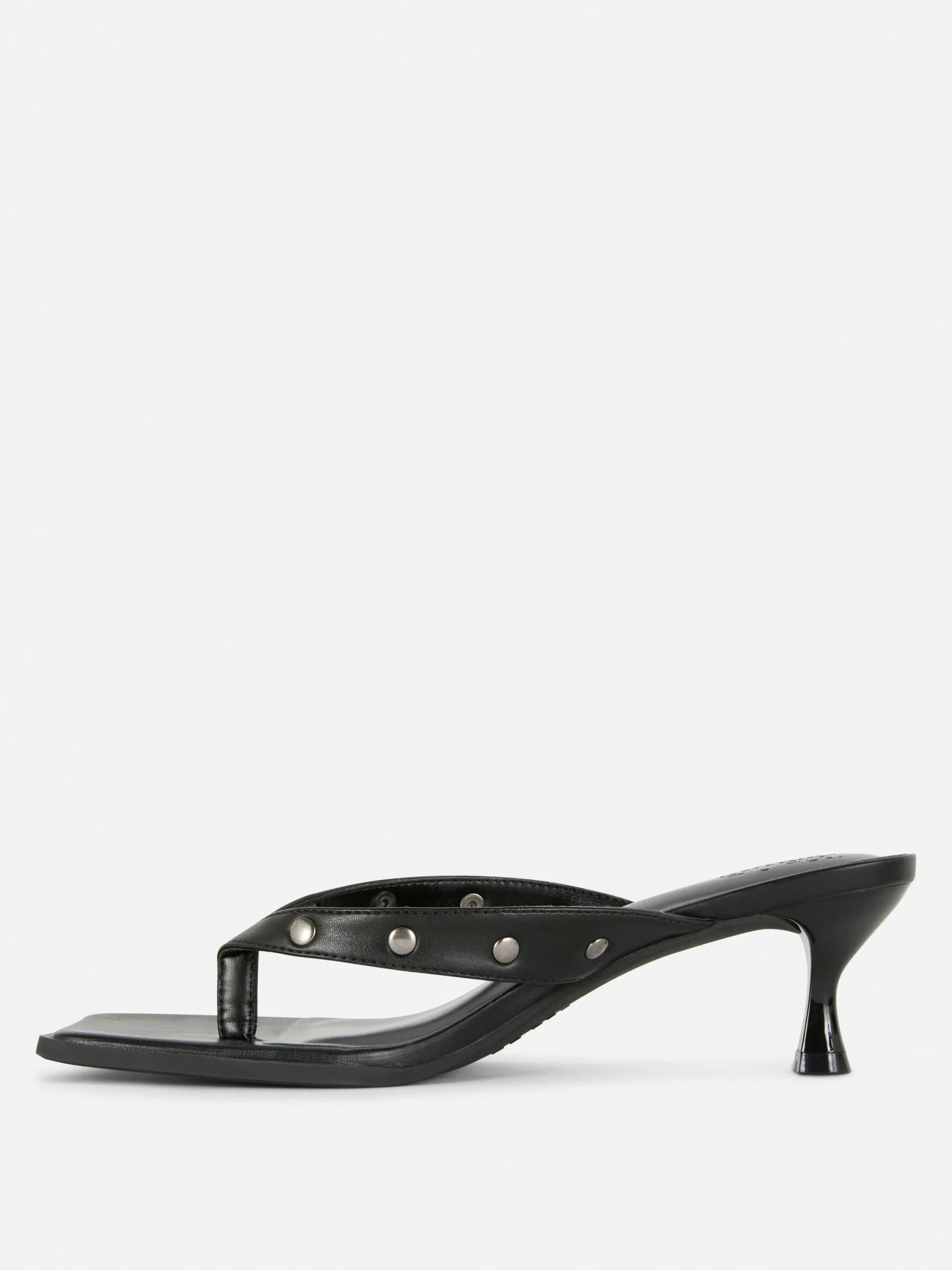 Femme Primark Chaussures À Talons|Mules Cloutées En Simili Cuir Rita Ora