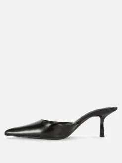 Femme Primark Vêtements Gothiques|Chaussures À Talons|Mules Pointues à Petits Talons