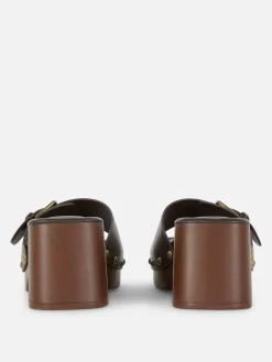 Femme Primark Chaussures À Talons|Mules Sabots à Talons épais Rita Ora