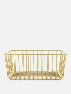 Primark Boîtes Et Paniers|Panier De Rangement En Fil Métallisé