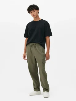 Homme Primark Pantalon|Pantalon Cargo à Cordon De Serrage à La Taille