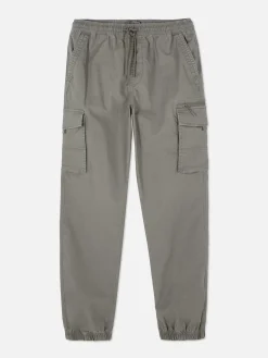 Homme Primark Pantalon|Pantalon Cargo Décontracté Resserré Aux Chevilles
