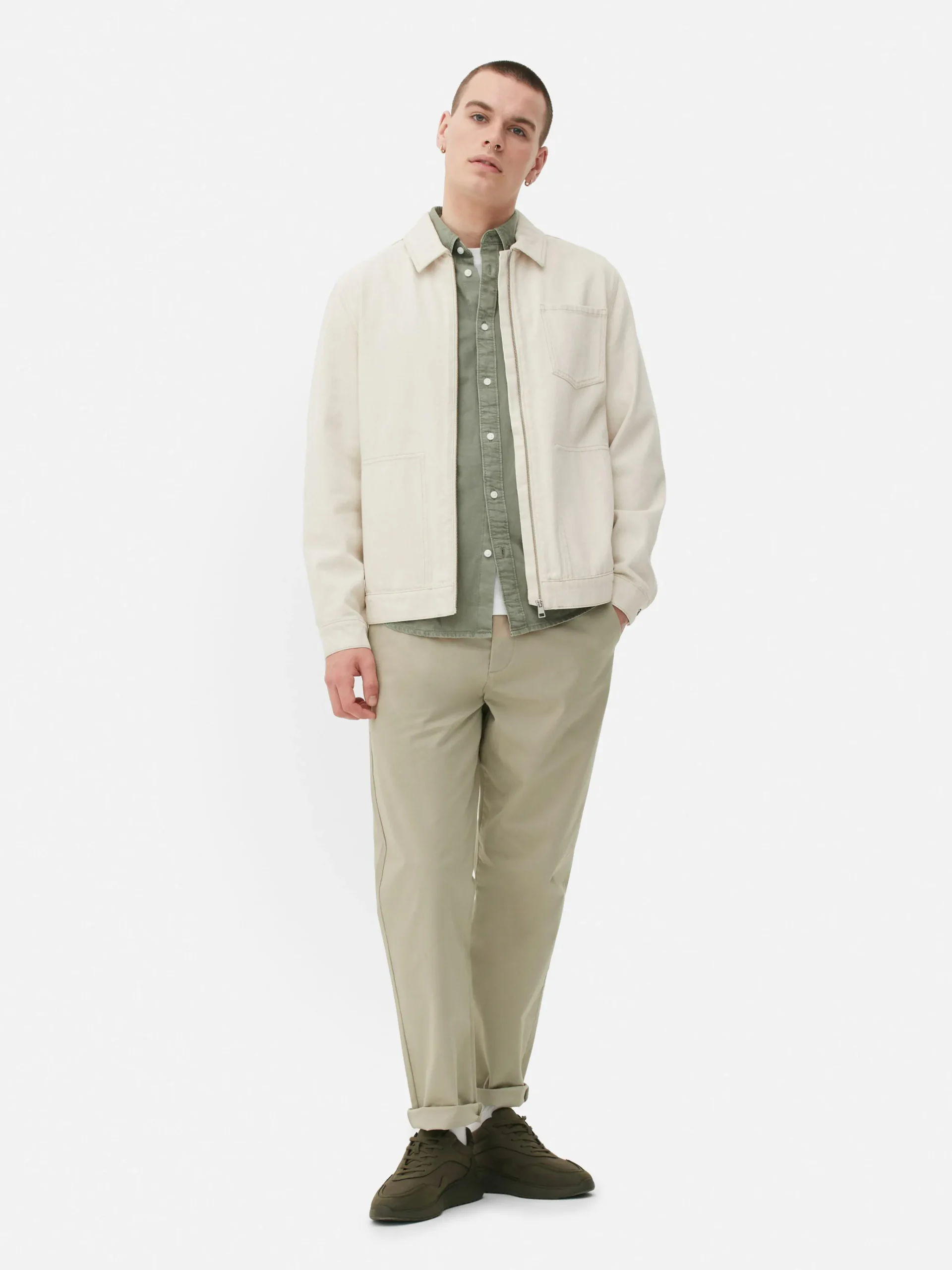 Homme Primark Pantalon|Pantalon Chino Coupe Droite