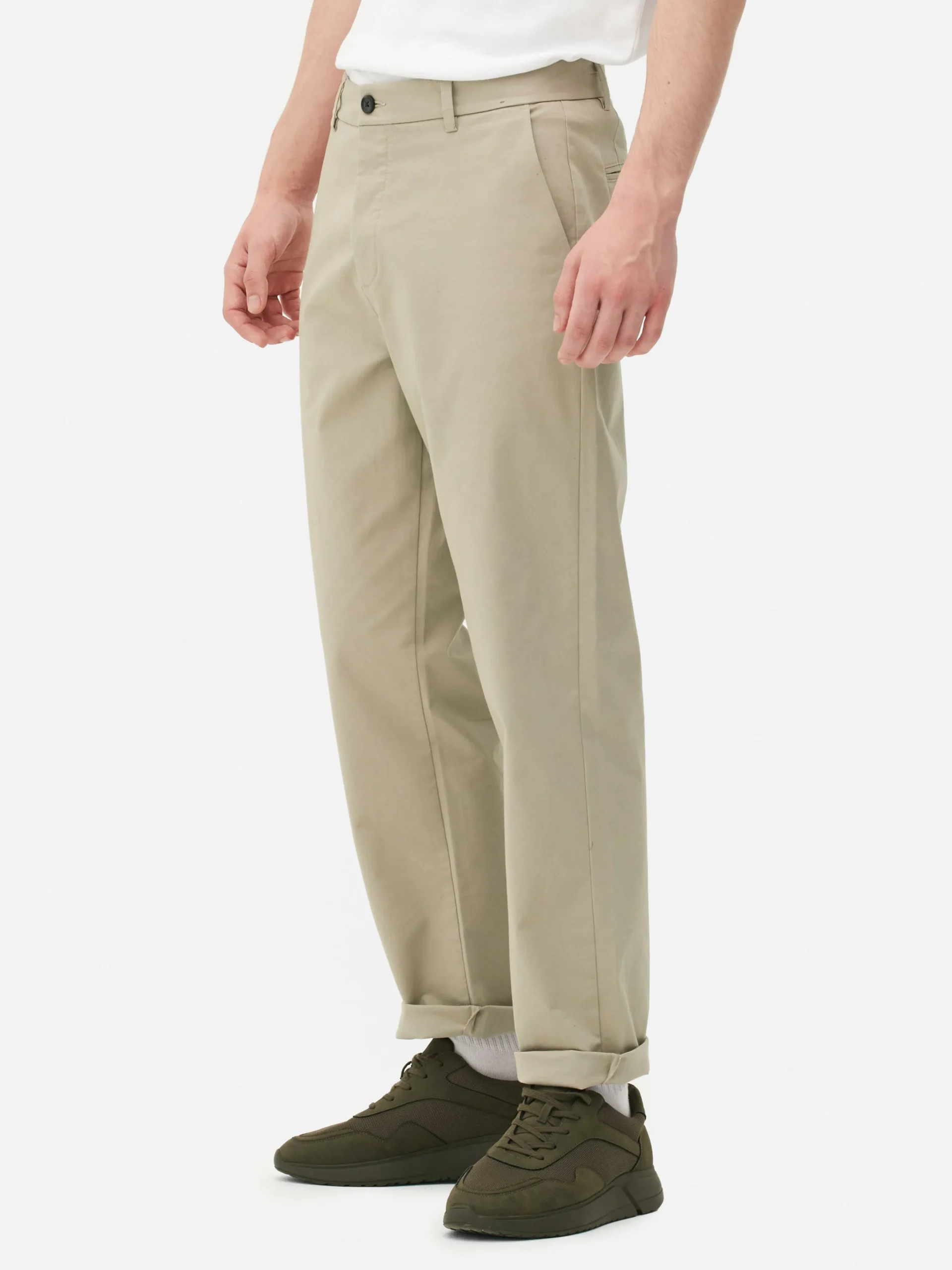 Homme Primark Pantalon|Pantalon Chino Coupe Droite