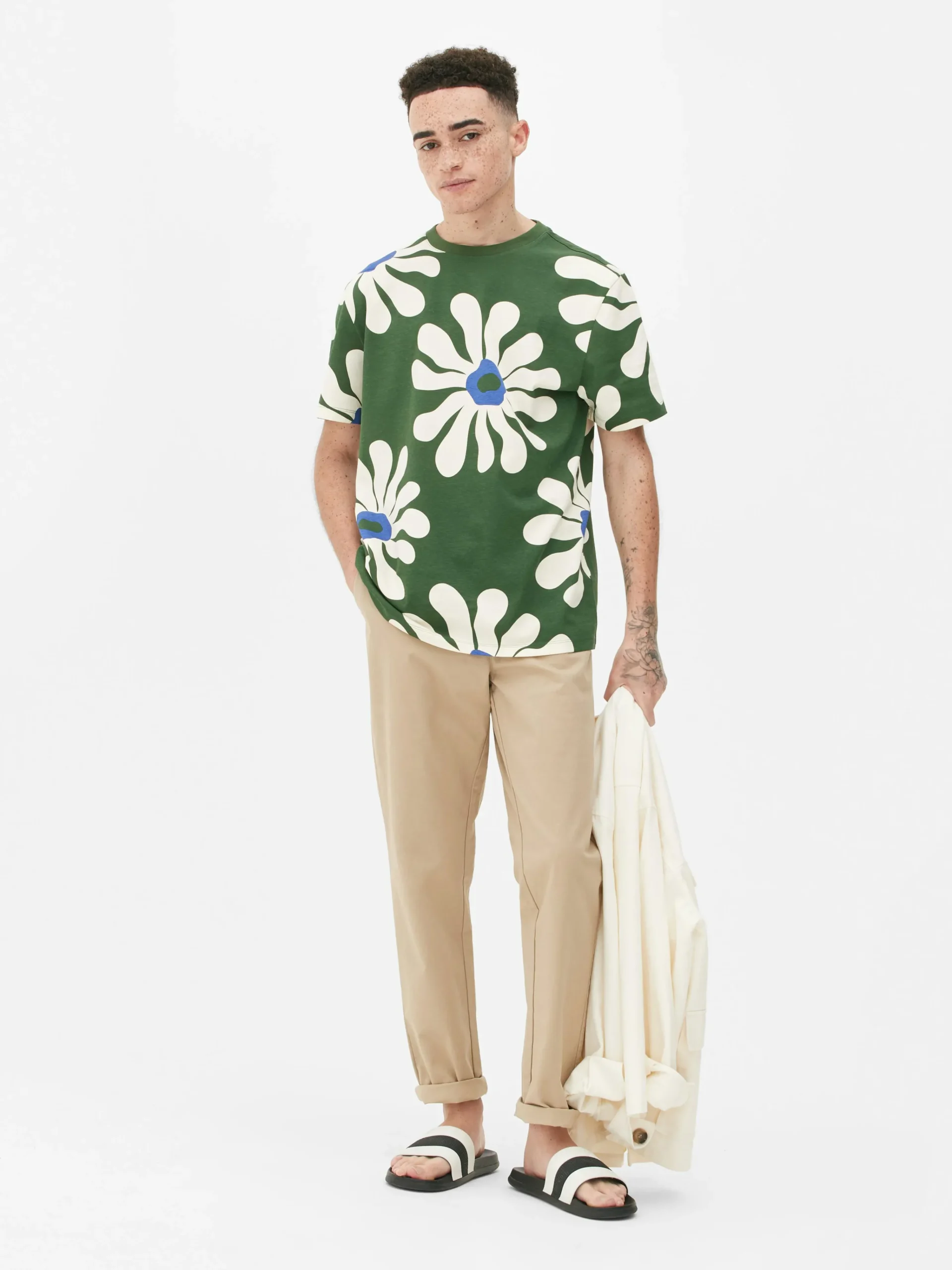 Homme Primark Pantalon|Pantalon Chino Stretch Coupe Slim