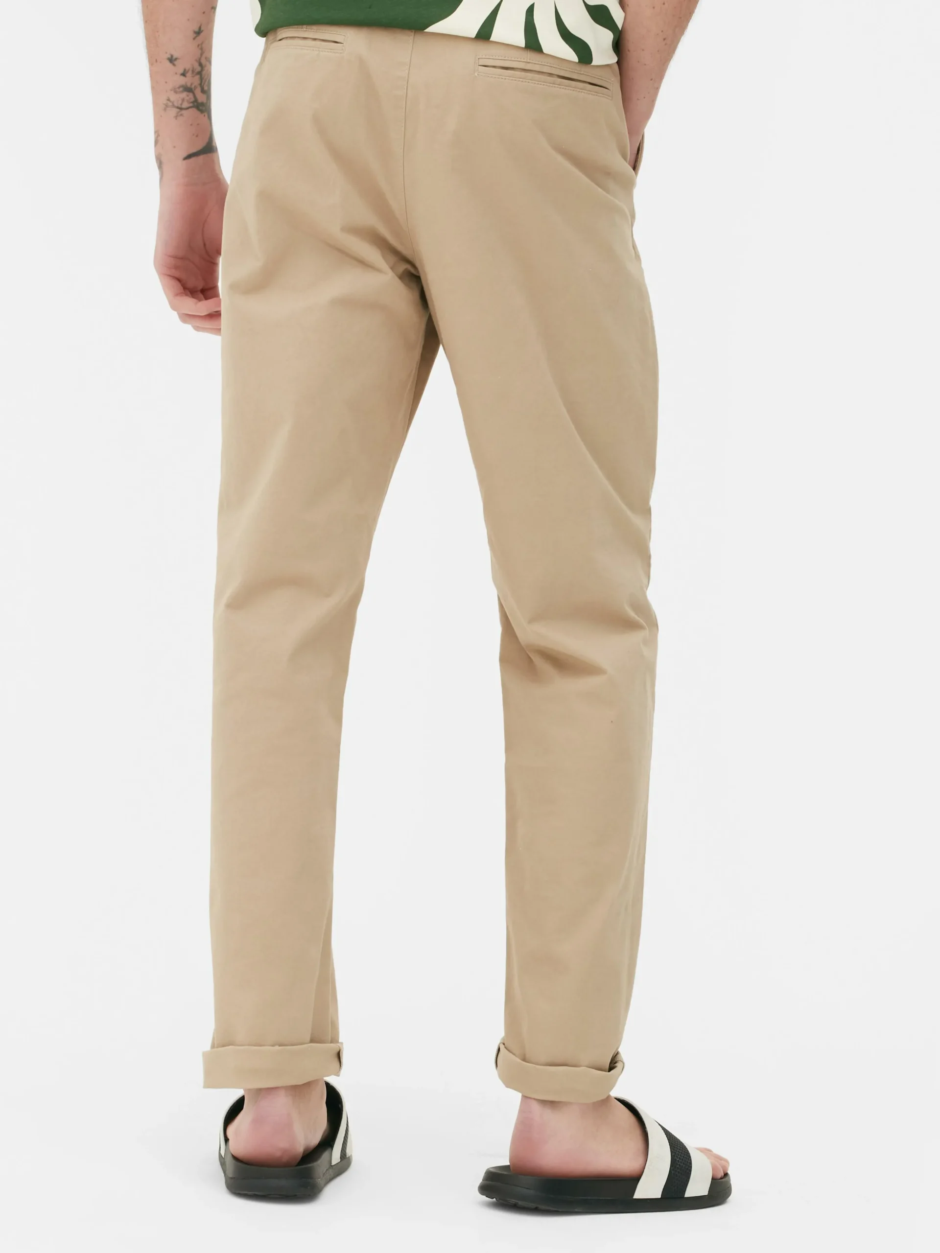 Homme Primark Pantalon|Pantalon Chino Stretch Coupe Slim