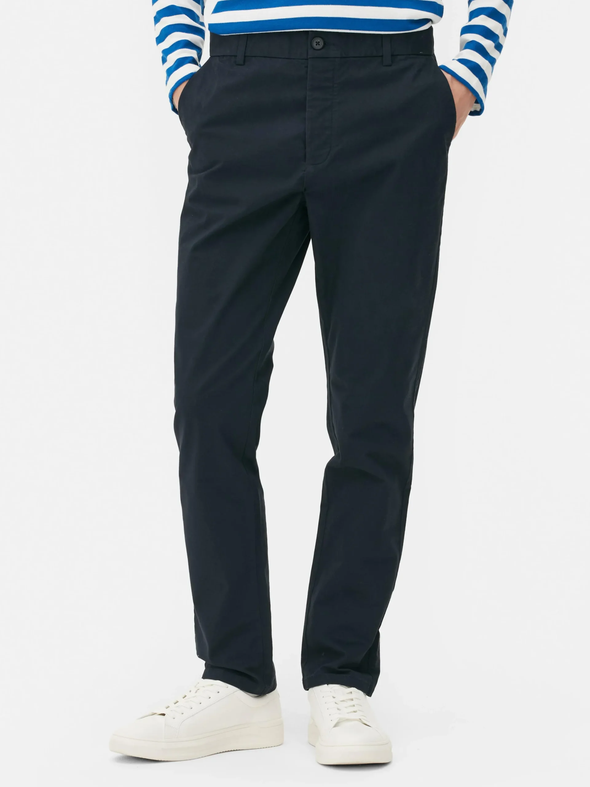 Homme Primark Pantalon|Pantalon Chino Stretch Coupe Slim
