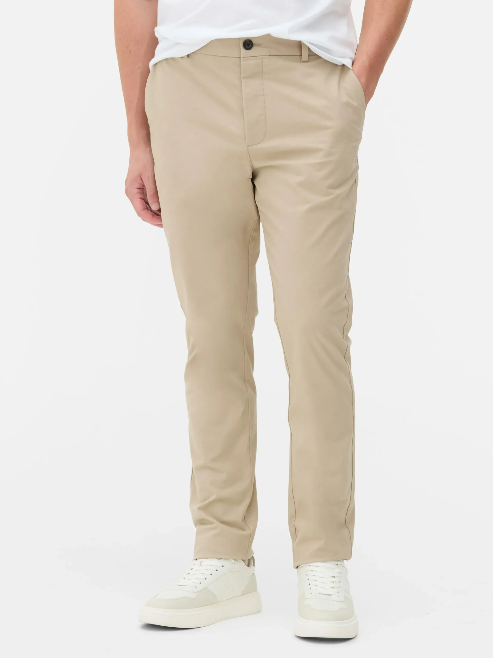 Homme Primark Pantalon|Pantalon Chino Stretch Coupe Slim