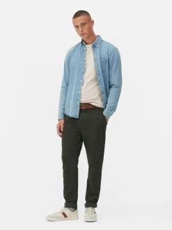 Homme Primark Pantalon|Pantalon Chino Stretch Coupe Slim