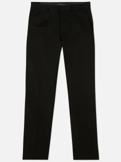 Homme Primark Pantalon|Pantalon En Sergé Coupe Droite