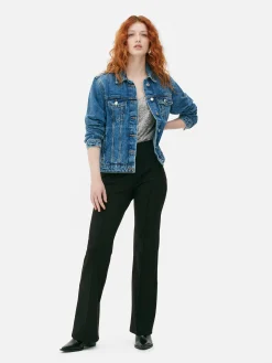 Femme Primark Pantalons Et Leggings|Pantalon évasé En Point De Rome