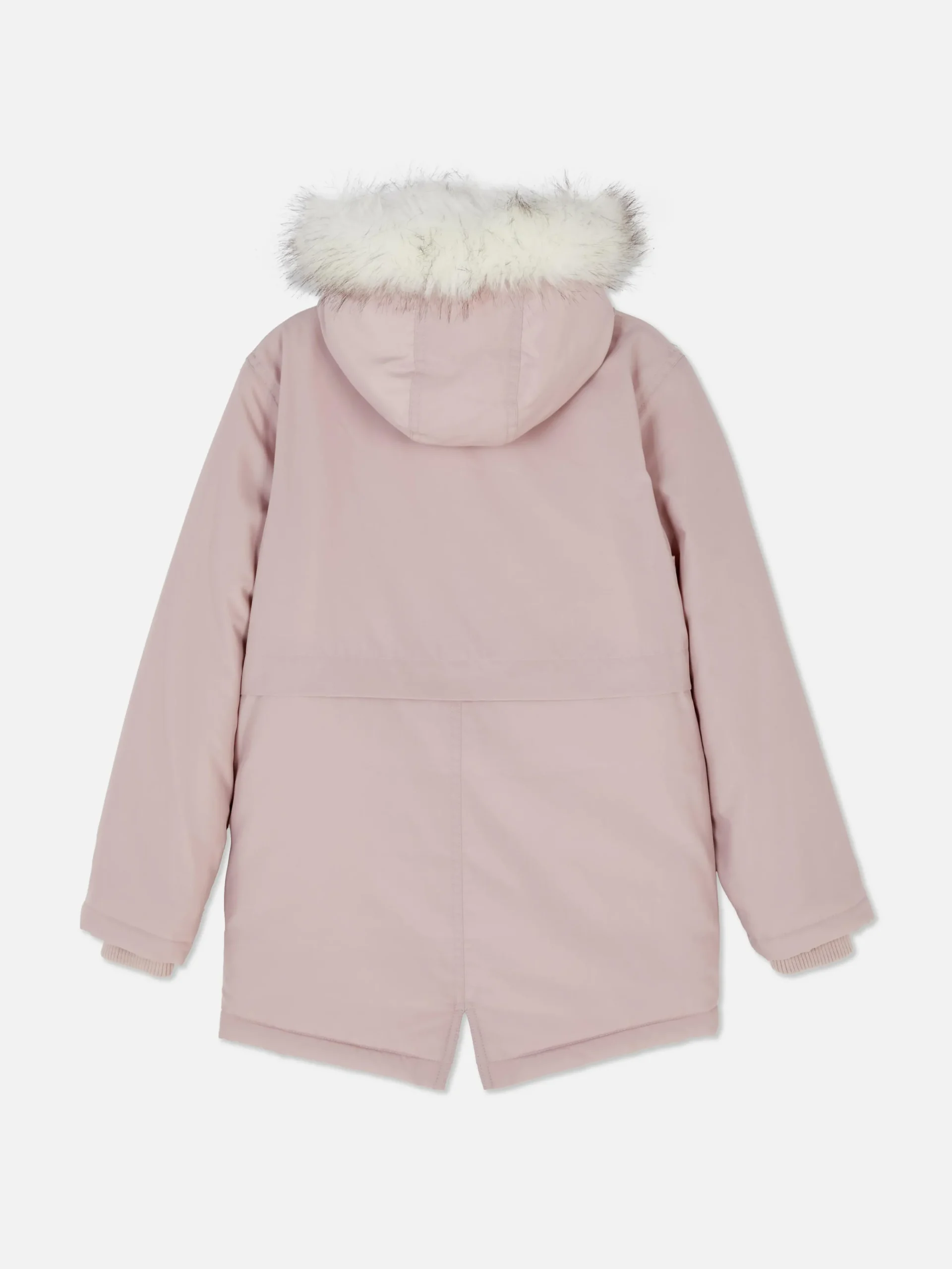 Enfant Primark Manteaux Et Vestes|Parka à Capuche En Fausse Fourrure