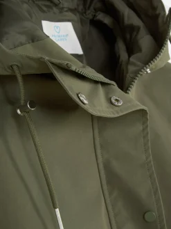 Femme Primark Manteaux Et Vestes|Parka Imperméable à Cordon De Serrage