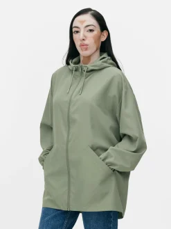 Femme Primark Manteaux Et Vestes|Parka Imperméable Légère à Capuche