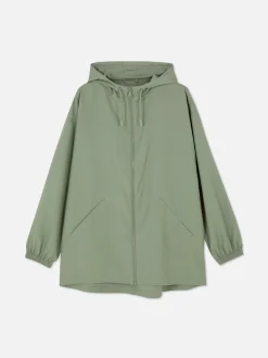 Femme Primark Manteaux Et Vestes|Parka Imperméable Légère à Capuche