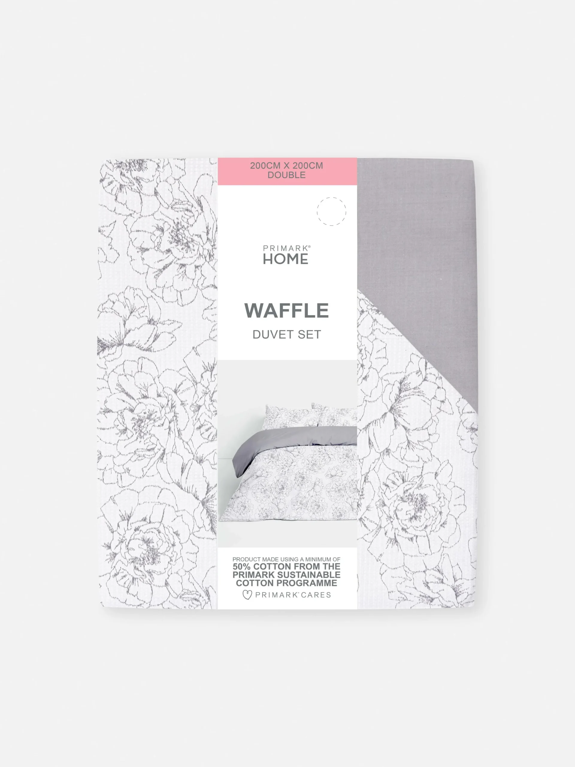 Primark Housses De Couette Et Parures De Lit|Parure De Lit Double Texturée à Fleurs