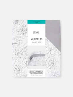 Primark Housses De Couette Et Parures De Lit|Parure De Lit King Size Texturée à Motif Floral