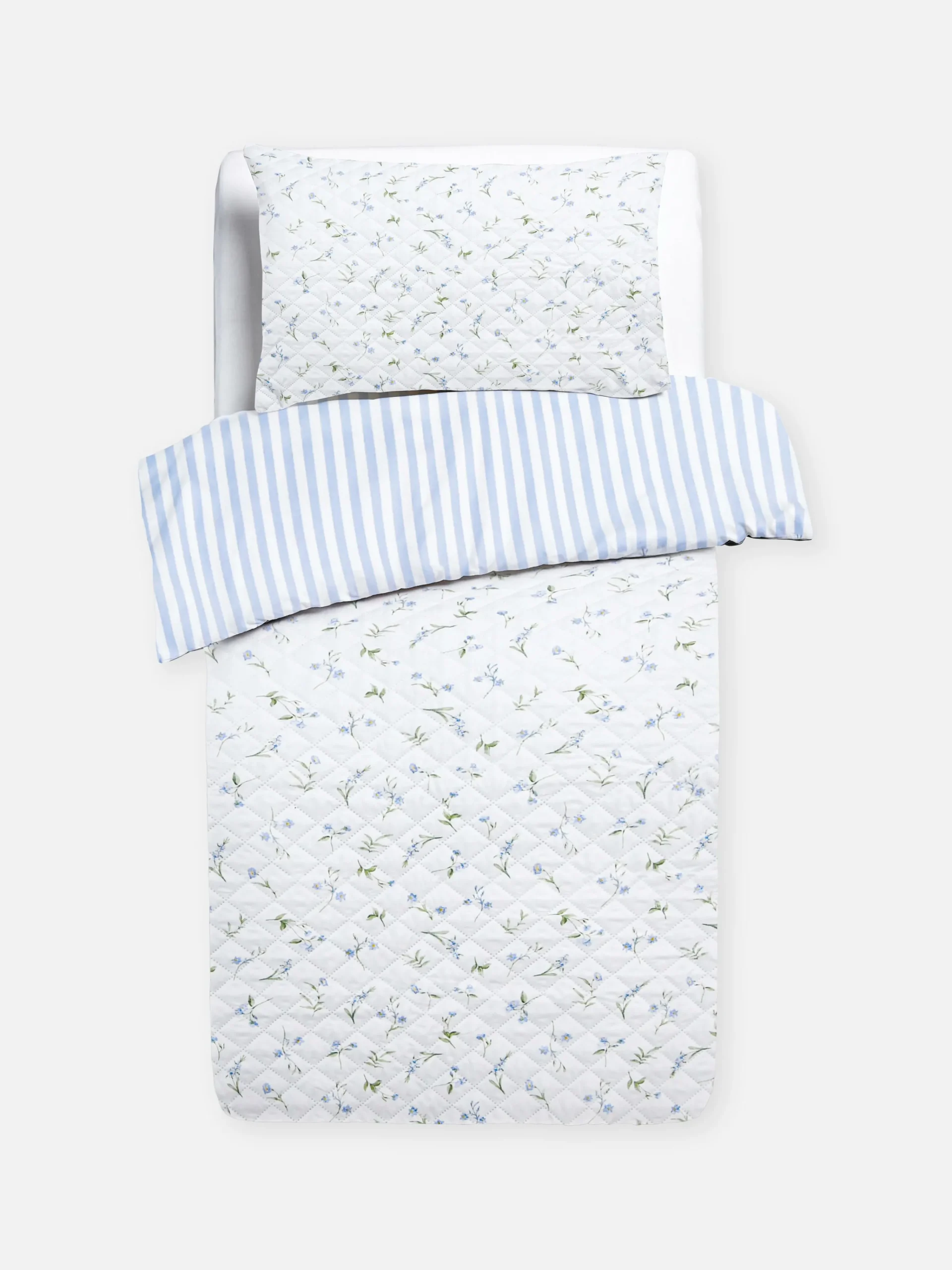 Primark Housses De Couette Et Parures De Lit|Parure De Lit Simple En Pinsonic à Petites Fleurs