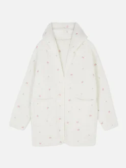 Femme Primark Peignoirs|Peignoir De Pyjama Brodé De Roses