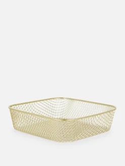 Primark Boîtes Et Paniers|Petit Panier En Fer Maillé