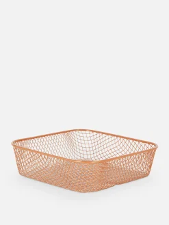 Primark Boîtes Et Paniers|Petit Panier En Fer Maillé