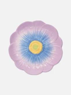 Primark Art De La Table|Assiettes, Bols Et Plats|Petite Assiette Texturée En Forme De Fleur