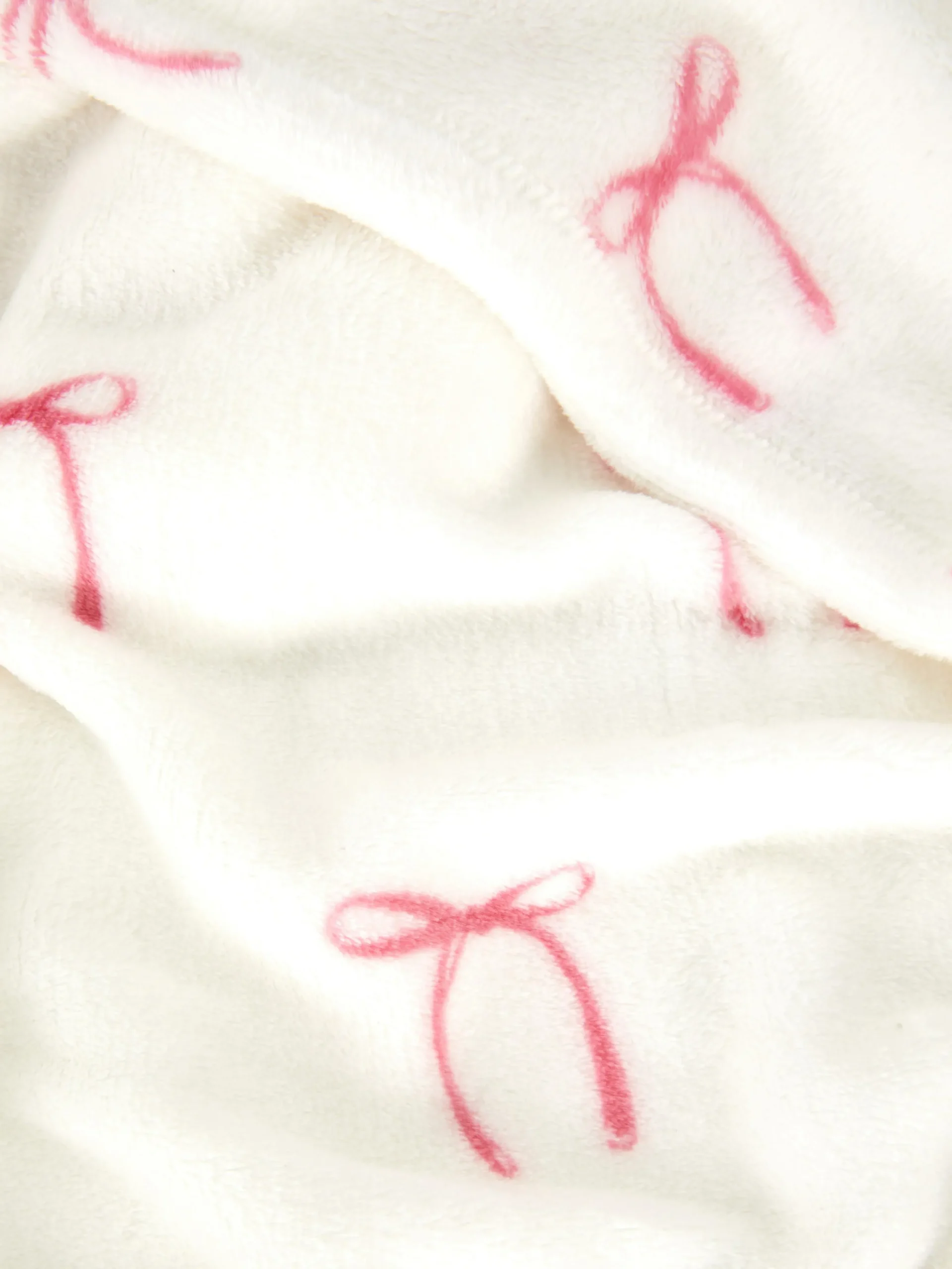 Primark Couvertures Et Jetés De Lit|Petite Couverture à Imprimé Nœud