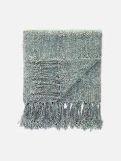 Primark Couvertures Et Jetés De Lit|Petite Couure En Chenille à Pampilles