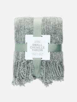 Primark Couvertures Et Jetés De Lit|Petite Couure En Chenille à Pampilles