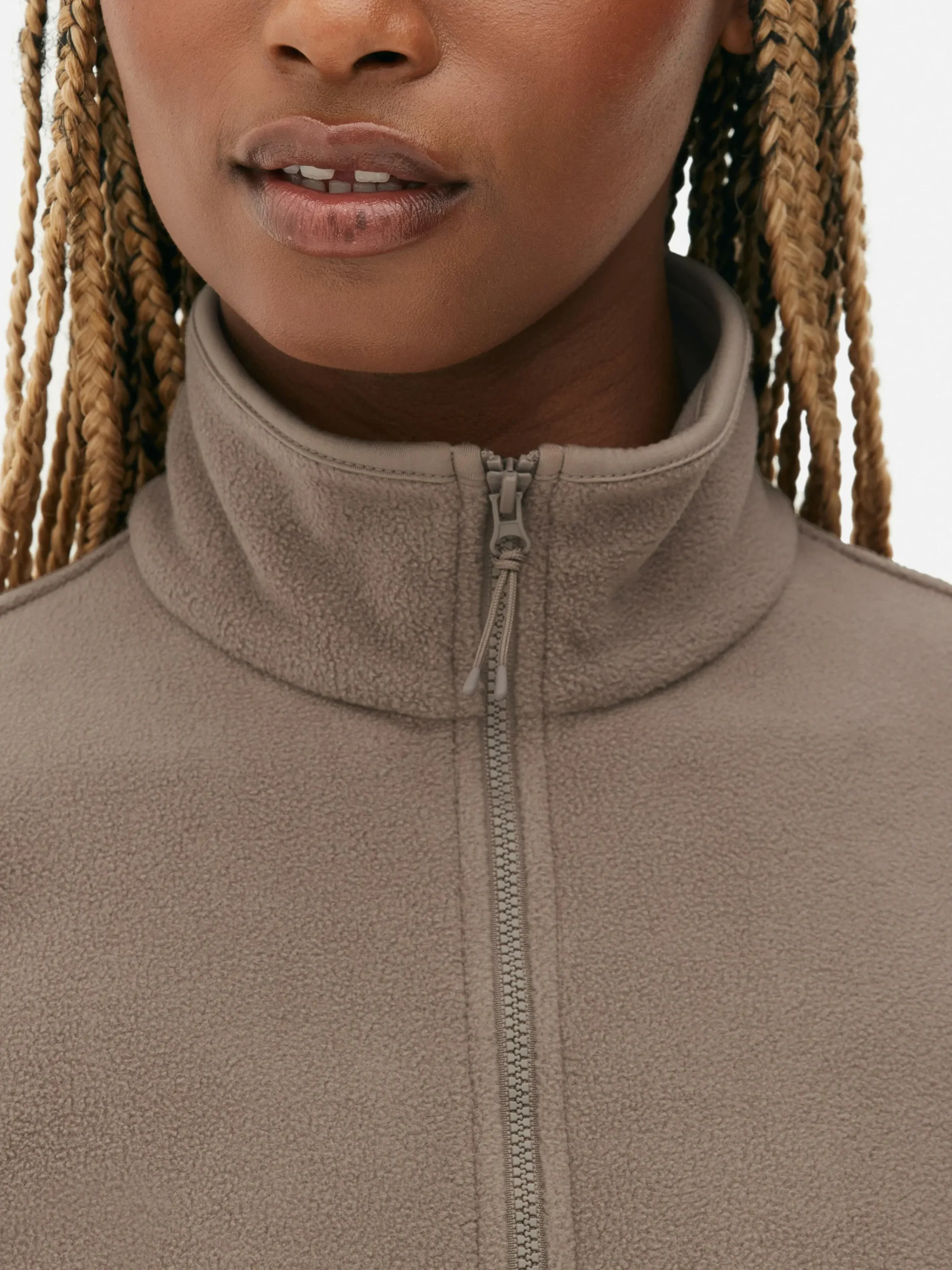 Femme Primark Pulls Et Gilets|Polaire à Col Zippé