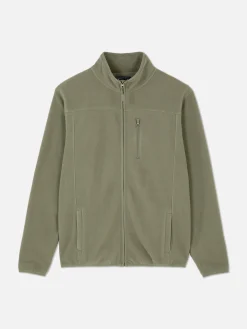 Homme Primark Manteaux Et Vestes|Polaire Zippée à Col Cheminée