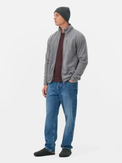 Homme Primark Manteaux Et Vestes|Polaire Zippée à Col Cheminée