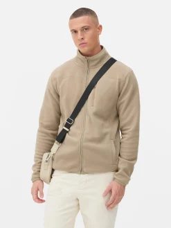 Homme Primark Manteaux Et Vestes|Polaire Zippée à Col Cheminée