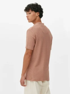 Homme Primark Hauts Et T-Shirts|Polo En Maille Texturée Kem