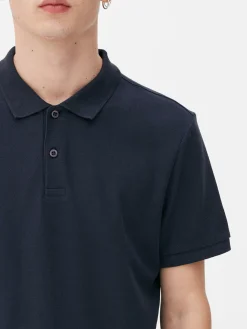 Homme Primark Hauts Et T-Shirts|Polo En Piqué à Manches Courtes