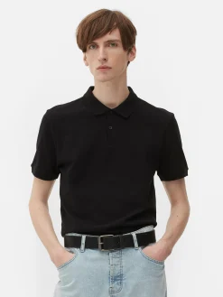 Homme Primark Hauts Et T-Shirts|Polo En Piqué à Manches Courtes